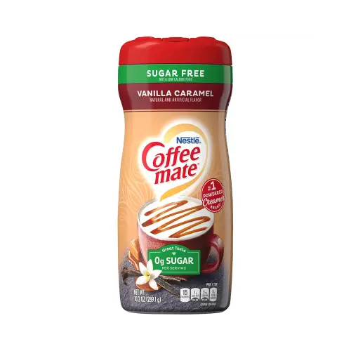 Coffee Mate Creamer Powder Sugar-Free Vanilla Caramel 10.2oz (6 Pack) - Food & Beverages > Non-Alcoholic Drinks