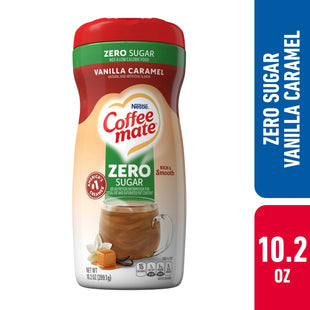 Coffee Mate Creamer Powder Sugar-Free Vanilla Caramel 10.2oz - Food & Beverages > Non-Alcoholic Drinks Non-Dairy Milk