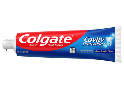 Colgate Cavity Protection Active Fluoride Toothpaste Regular 2.5oz (24 Pack) - Personal Care > Oral