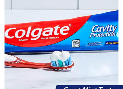 Colgate Cavity Protection Active Fluoride Toothpaste Regular 2.5oz (24 Pack) - Personal Care > Oral