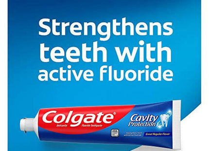 Colgate Cavity Protection Active Fluoride Toothpaste Regular 2.5oz (2 Pack) - Personal Care > Oral