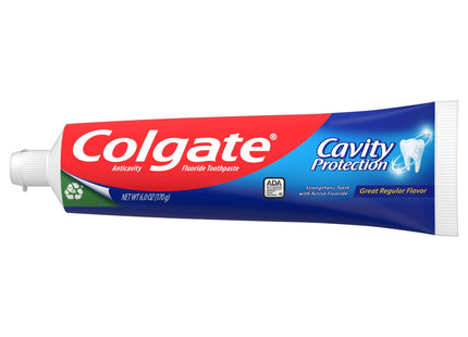 Colgate Cavity Protection Active Fluoride Toothpaste Regular 2.5oz (2 Pack) - Personal Care > Oral