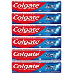 Colgate Cavity Protection Active Fluoride Toothpaste Regular 2.5oz (6 Pack) - Personal Care > Oral