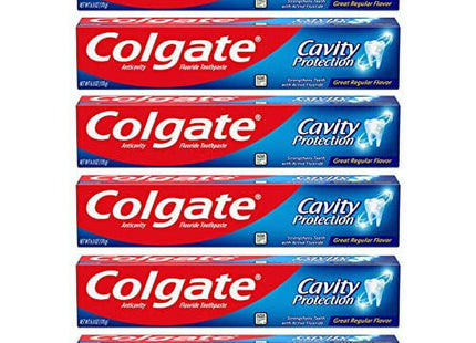 Colgate Cavity Protection Active Fluoride Toothpaste Regular 2.5oz (6 Pack) - Personal Care > Oral