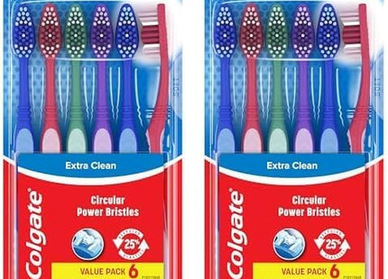 Colgate Extra Clean Toothbrush Soft Bulk 6ct (2 Pack) - Personal Care > Oral