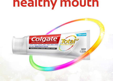 Colgate Total Clean Mint Whitening Anticavity Toothpaste 5.1oz (12 Pack) - Personal Care > Oral