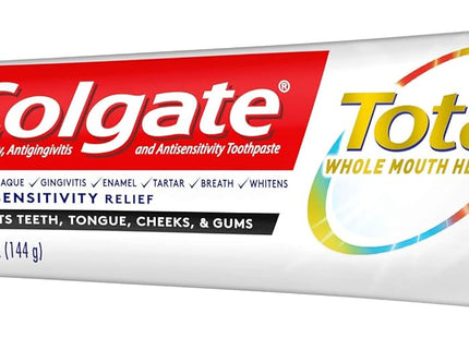 Colgate Total Clean Mint Whitening Anticavity Toothpaste 5.1oz (12 Pack) - Personal Care > Oral