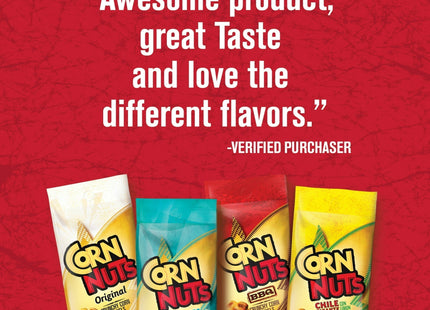 CORN NUTS Original Crunchy Corn Kernels Snack Bag Ready-to-Eat 7oz (12 Pack) - Food & Beverages > Snacks Chips