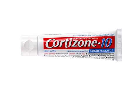 Cortizone 10 Max-Strength Aloe Hydrocortisone Anti-Itch Creme 1oz - Personal Care > Skin Ointments Creams & Oils