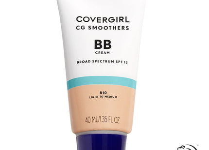 COVERGIRL Smoothers Lightweight BB Cream 810 Light to Medium 1.35 Floz (4 Pack) - Personal Care > Sun Protection &