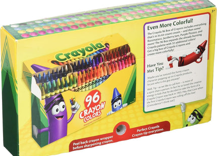 Crayola Classic Crayons FlipTop Pack with Sharpener GameStop 96ct (12 Pack) - Collectibles & Art > Drawing Painting