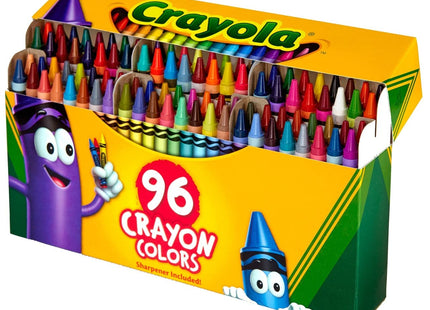 Crayola Classic Crayons FlipTop Pack with Sharpener GameStop 96ct (12 Pack) - Collectibles & Art > Drawing Painting