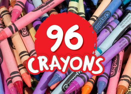 Crayola Classic Crayons FlipTop Pack with Sharpener GameStop 96ct (3 Pack) - Collectibles & Art > Drawing Painting