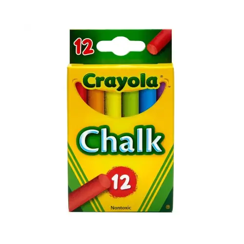 crayo chalks 12 pack