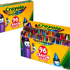 Crayola Classic Crayons FlipTop Pack with Sharpener GameStop 96ct (24 Pack) - Collectibles & Art > Drawing Painting