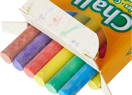 Crayola Drawing Chalk Assorted Colored 12 Sticks Per Box (24 Pack) - Collectibles & Art > Painting Crayons