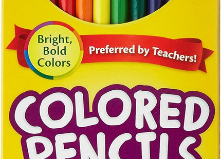 Crayola Long Barrel Colored Woodcase Pencils Assorted Colors 12ct (24 Pack) - Collectibles & Art > Drawing Painting Pens