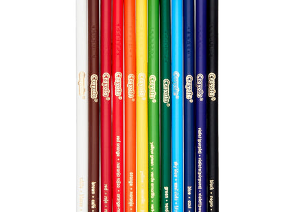 Crayola Long Barrel Colored Woodcase Pencils Assorted Colors 12ct (6 Pack) - Collectibles & Art > Drawing Painting Pens