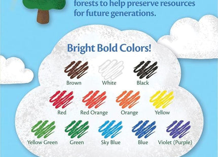 Crayola Long Barrel Colored Woodcase Pencils Assorted Colors 12ct (6 Pack) - Collectibles & Art > Drawing Painting Pens