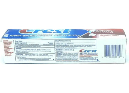 a tube of toothpass with a white background