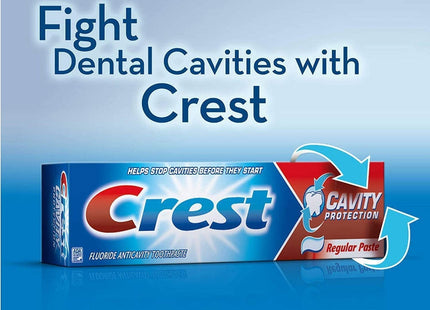 Crest Fluoride Cavity Protection Toothpaste Regular Past 8.20oz (2 Pack) - Personal Care > Oral