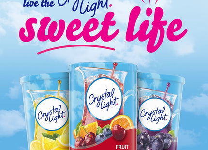 Crystal Light Fruit Punch LowCalories Powdered 4ct Drink Mix 1.36oz (24 Pack) - Food & Beverages > Non-Alcoholic Drinks