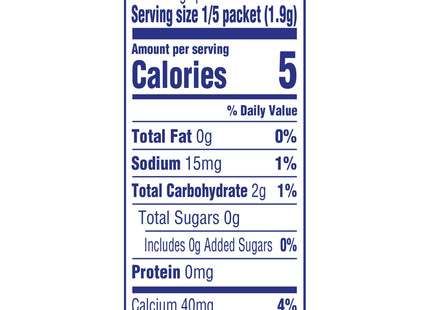 Crystal Light Fruit Punch LowCalories Powdered 4ct Drink Mix 1.36oz (24 Pack) - Food & Beverages > Non-Alcoholic Drinks