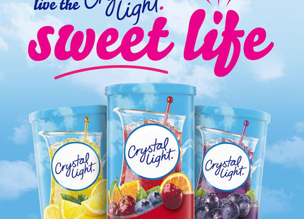 Crystal Light Fruit Punch Powdered Drink Mix Low Calori Sugar Free 6ct (24 Pack) - Food & Beverages > Non-Alcoholic