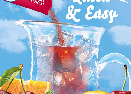 Crystal Light Fruit Punch Powdered Drink Mix Low Calori Sugar Free 6ct - Food & Beverages > Non-Alcoholic Drinks Squash