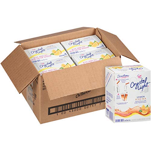 Crystal Light On-the-Go-Iced-Tea-OTG-Mix Lemonade Powder Sticks 30ct (6 Pack) - Food & Beverages > Non-Alcoholic Drinks