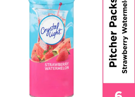 crystal strawberry watermelon 6 pack