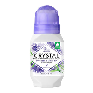 Crystal Mineral Deodorant Roll On Lavender & White 2.25oz (10 Pack) - Personal Care > Bath Body Anti-Perspirant