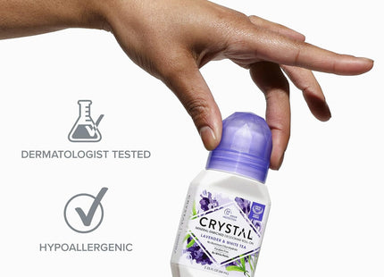 Crystal Mineral Deodorant Roll On Lavender & White 2.25oz (12 Pack) - Personal Care > Bath Body Anti-Perspirant
