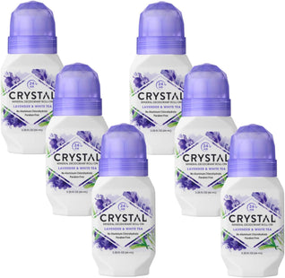 Crystal Mineral Deodorant Roll On Lavender & White 2.25oz (6 Pack) - Personal Care > Bath Body Anti-Perspirant