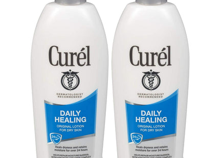 Curel Daily Healing Hand & Body Lotion for Dry Skin Unscented 13 Floz (2 Pack) - Personal Care > Moisturizer