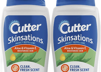 Cutter Skinsations Insect Repellent Pump Spray Clean Fresh Scent 6oz (2 Pack) - Household Supplies > & Grub Control