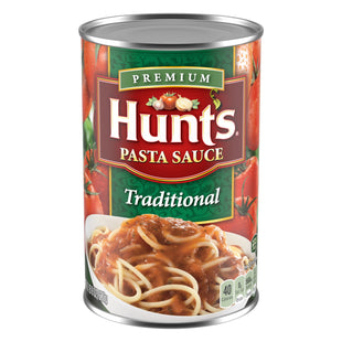 Hunt's Classic Italian Garlic & Herb Sauce, Natural Tomato Spaghetti Pasta Sauce Can, 24 Ounce (Pack Of 6)