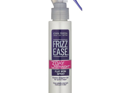 John Frieda Frizz Ease Keratin-Infused 3-Day Straightening Flat Iron, Straight Semi-Permanent Hair Styling Spray, 3.5 fl ounce (Pack Of 2)