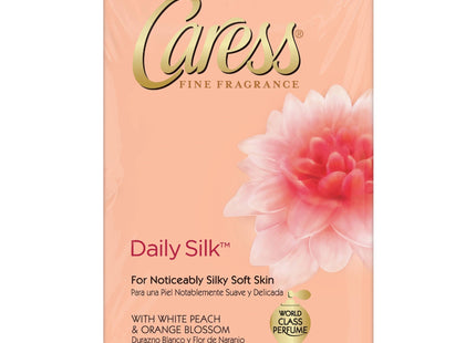 Daily Silk Silkening White Peach & Silky Orange Blossom Beauty Bar 2ct (4 Pack) - Personal Care > Bath Body Soaps