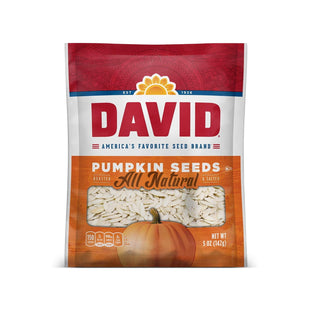 David All Natural PumPackin Salted and Roasted Seeds nuts Snack 5oz (12 Pack) - Food & Beverages > Snacks Nuts