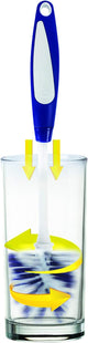 Dawn Modern twister Action Design Brush For bottles White and Blue 1ct - Household Supplies > Cleaning Brushes