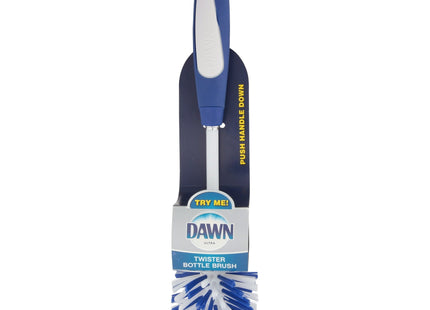 Dawn Modern twister Action Design Brush For bottles White and Blue 1ct (2 Pack) - Household Supplies > Cleaning Brushes