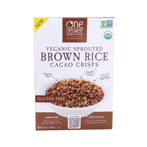 one bite organic vega brown rice cereal