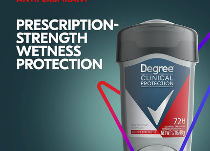 Degree Clinical Protection Sport Strength Antiperspirant Deodorant 1.7oz - Personal Care > Bath & Body Anti-Perspirant