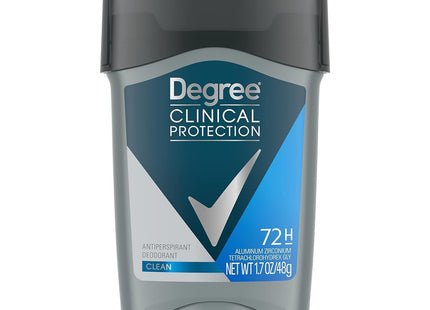 Degree Men Clinical Protection Antiperspirant Deodorant Clean 1.7oz (24 Pack) - Personal Care > Bath & Body