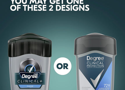 Degree Men Clinical Protection Antiperspirant Deodorant Clean 1.7oz (12 Pack) - Personal Care > Bath & Body