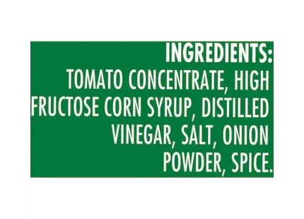 a green sign with the words ingredients