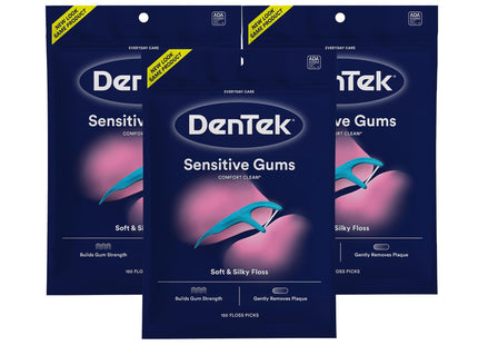 DenTek Comfort Clean Sensitive Gums Floss Picks 150ct (3 Pack) - Personal Care > Oral Dental & Flossers