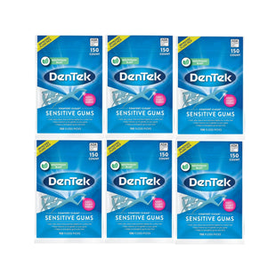 DenTek Comfort Clean Sensitive Gums Floss Picks 150ct (6 Pack) - Personal Care > Oral Dental & Flossers