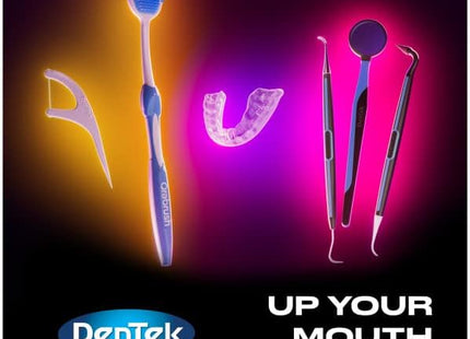 DenTek Complete Clean Easy Reach Floss Picks Removes Food Plaque 75ct (7 Pack) - Personal Care > Oral Dental & Flossers